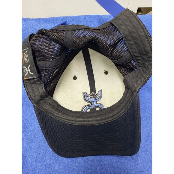 Hooey Men's Adjustable Snapback Hat Black /Blue - Picture 6 of 7